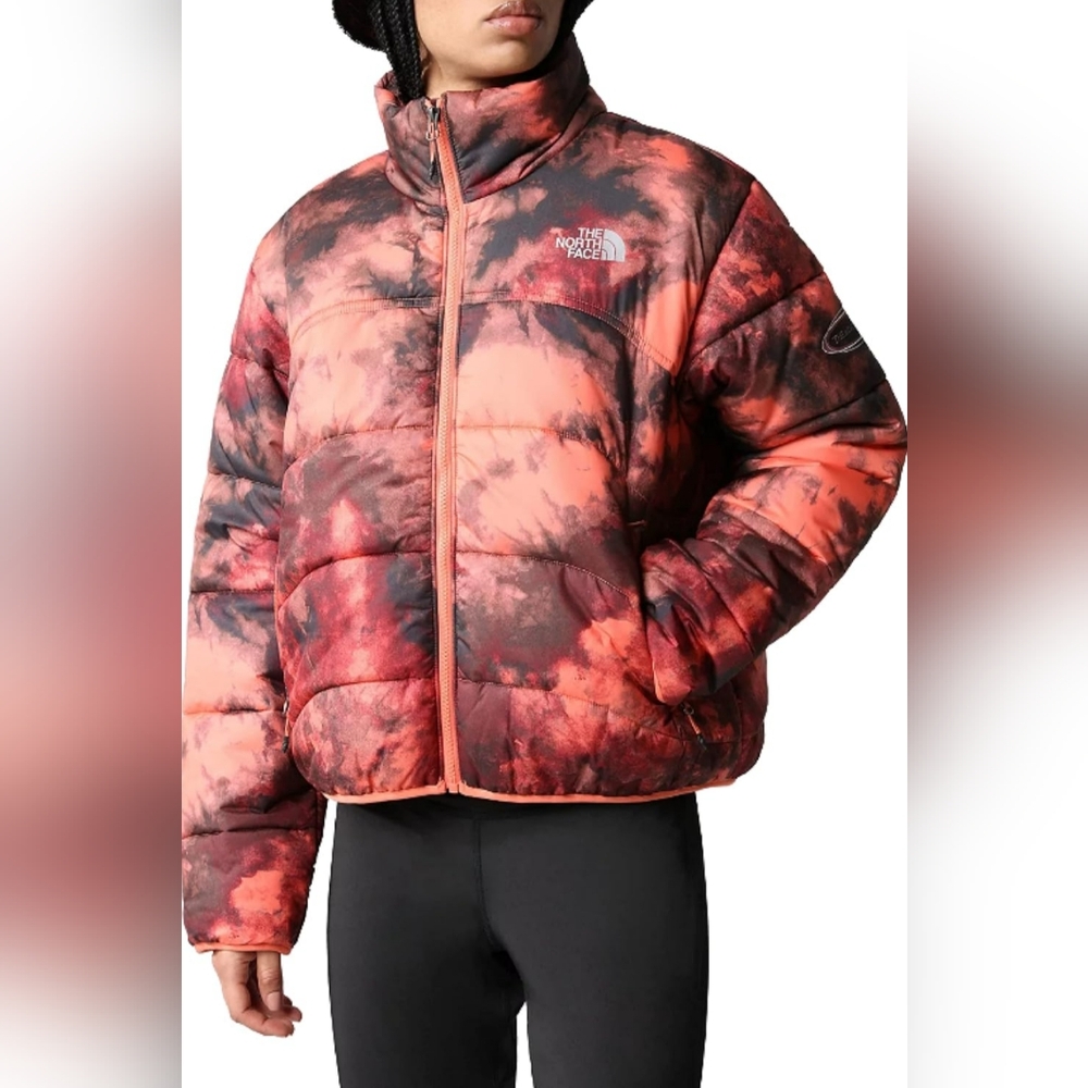 The North Face NSE Elements 2000 Coral Dye Print Puffer Jacket Medium